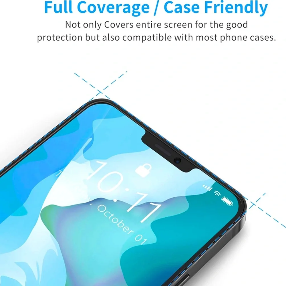 iPhone 12 Pro Max (6.7 inch) Tempered Glass Screen Protector-2 Pack